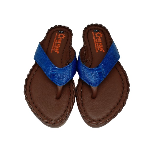 Dép nữ da đà điểu nhiều loại nhiều màu HP7409-10-11-12