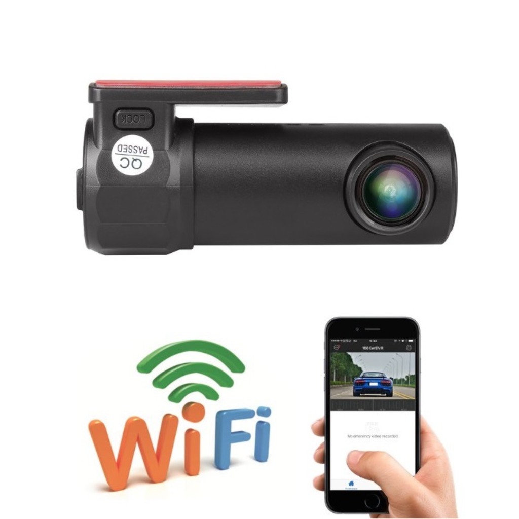 Camera hành trình Xoay 360 độ - Góc Quay 170 độ điều khiển qua WIFI - ShopToro - AsiaMart