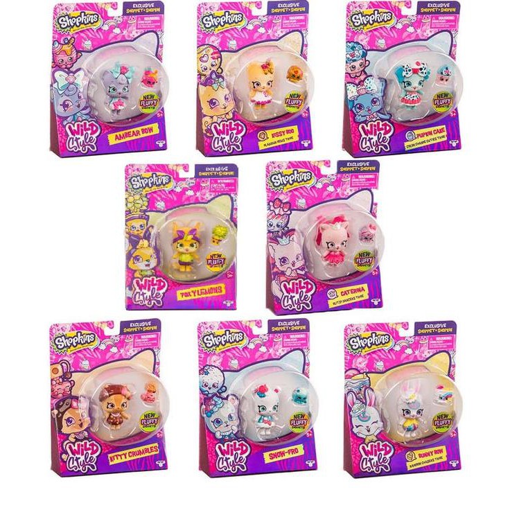 Túi Xách Shopkins Shoppets Mùa 9 Kiểu Dáng Đơn Giản Xinh Xắn