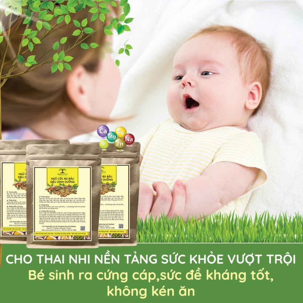 NGŨ CỐC BÀ BẦU SIÊU DINH DƯỠNG QUEEN NATURE 800GR