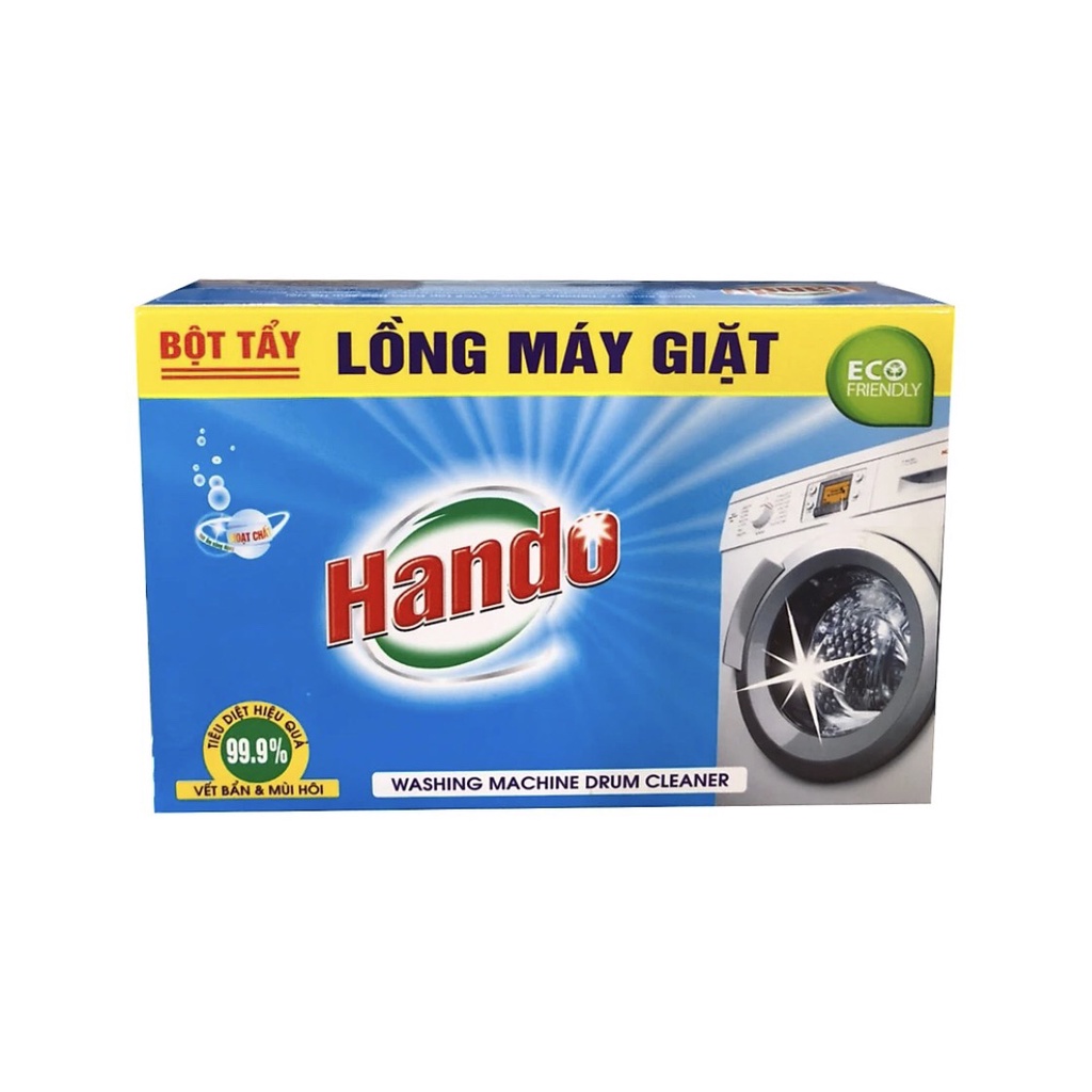 Bột tẩy vệ sinh lồng máy giặt Hando 200g (2 gói/hôp)