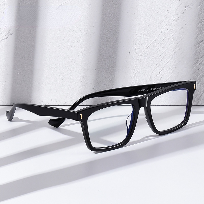 Kính mắt ZELIN PS8809 gọng vuông chống ánh sáng xanh phong cách Âu Mỹ thời trang dành cho nam