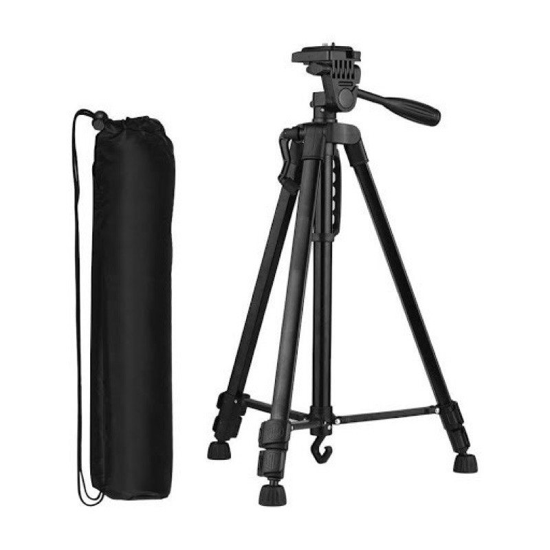 Gậy chụp ảnh tripod  3366 cho điện thoại và máy ảnh , cao 150cm tháo lắp dễ dàng tiện dụng