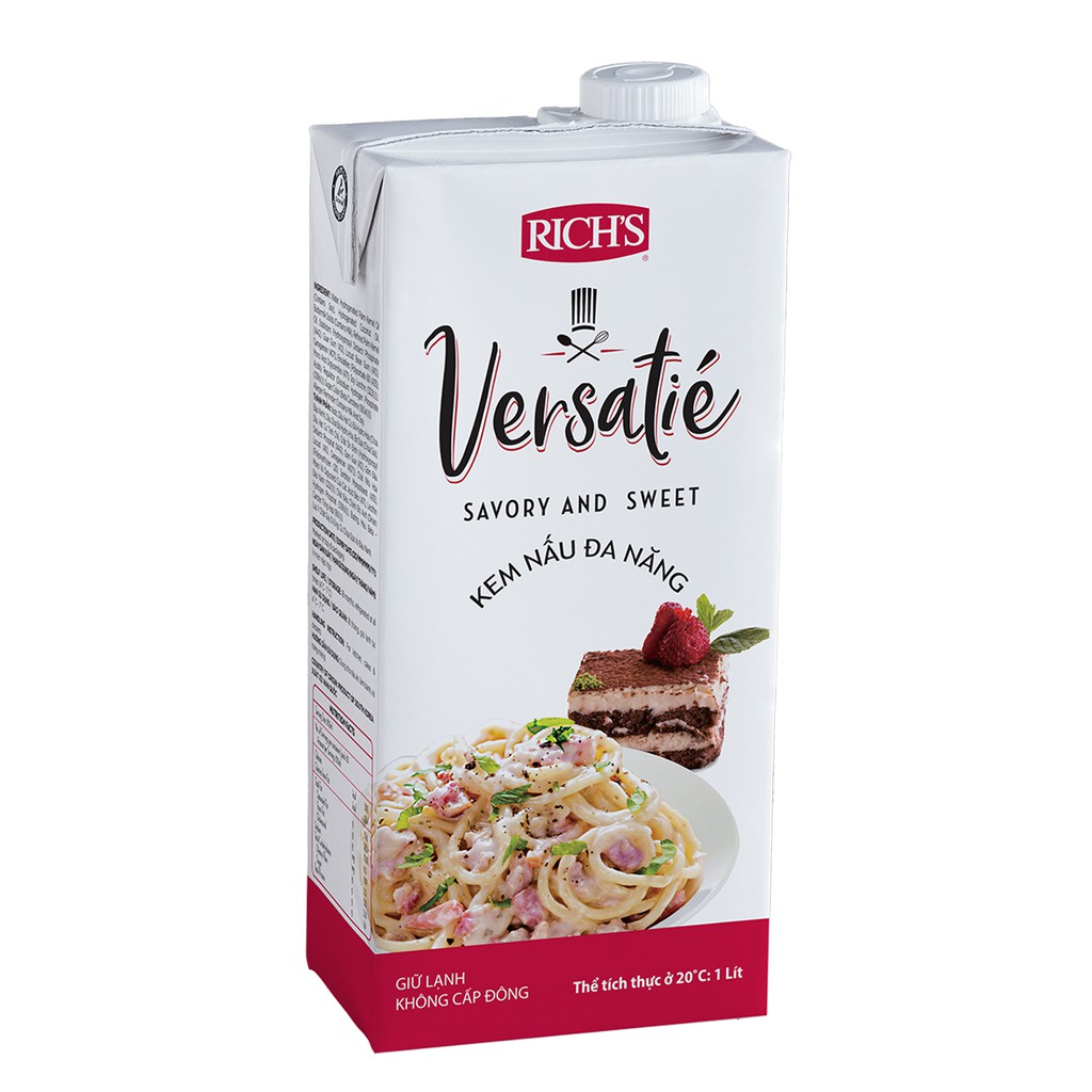 Kem nấu đa năng - Whipping Rich's Versatié 1L