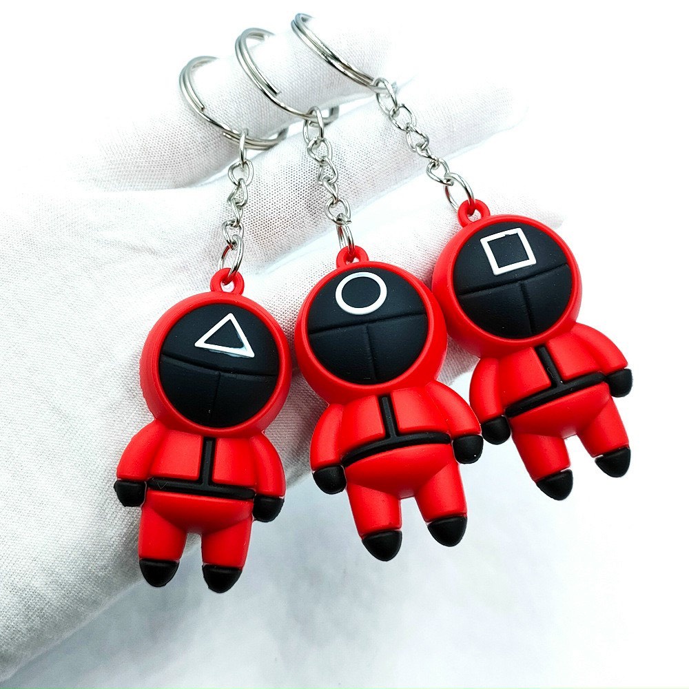 Móc Khóa Squid Game Trò Chơi Hình Con Mực Dễ Thương Mini Cute Giá Rẻ - BỐ KHỦNG LONG