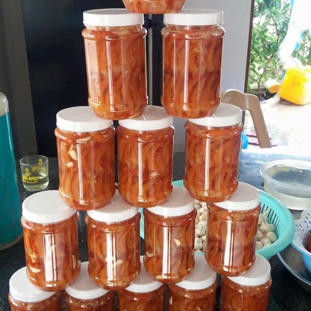 Tôm đất chua nhà làm