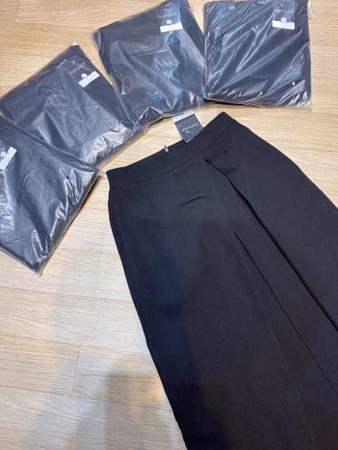 Chân váy maxi tà chéo cho nữ