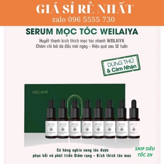 Huyết thanh mọc tóc Weilaiya, serum mọc tóc nhanh hiệu quả. Tóc dài, dày, giảm rụng
