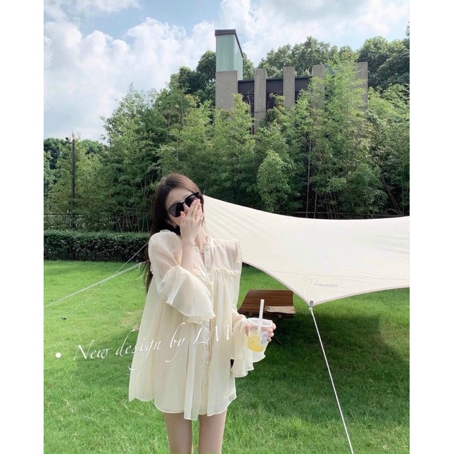 Áo tơ tiểu thư l1