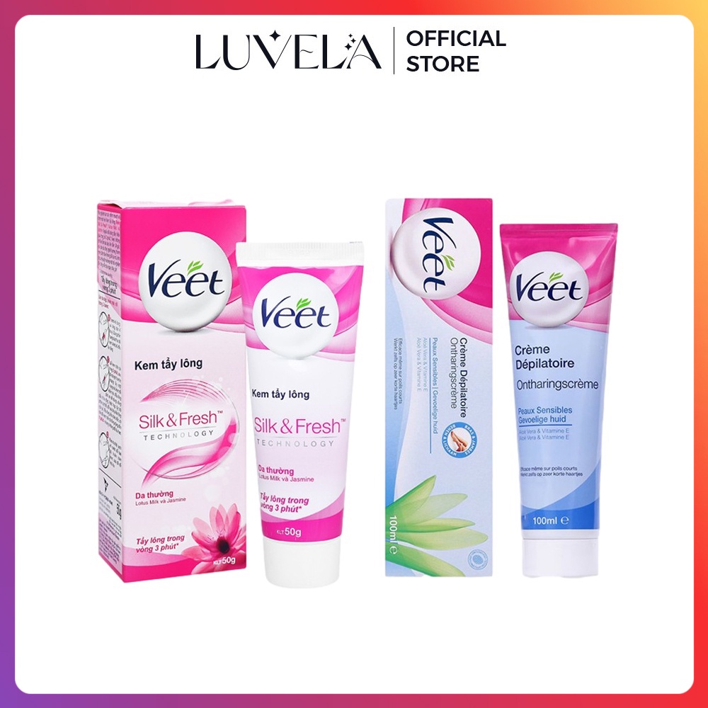 Kem Tẩy Lông Veet Hair Removal Cream Hàng Chính Hãng 100ml TL01
