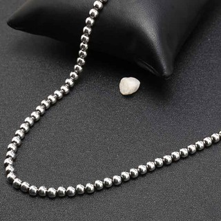 Dây chuyền chuỗi hạt bạc ta Au-Le Gia