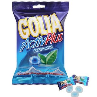 kẹo bạc hà golia activ plus 34 viên