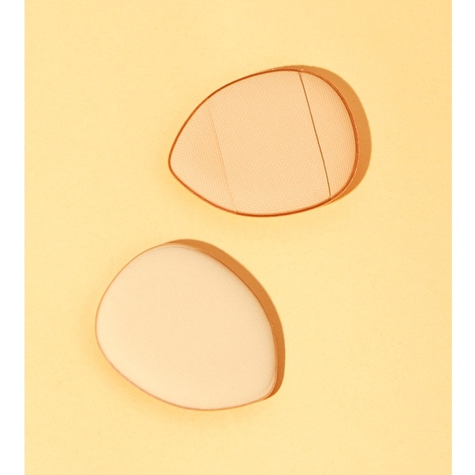 Combo túi gồm 2 miếng mút tán kem nền cushion Gecomo