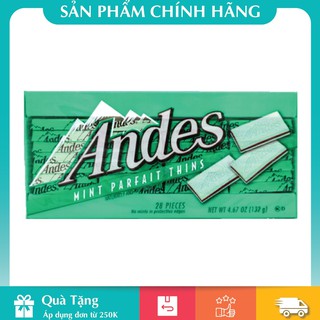 [Hàng Chính Hãng] Kẹo Andes Bạc Hà Nhân Sôcôla 132gr