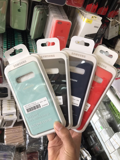 Ốp silicon cover Samsung S10/S10 plus chống bẩn