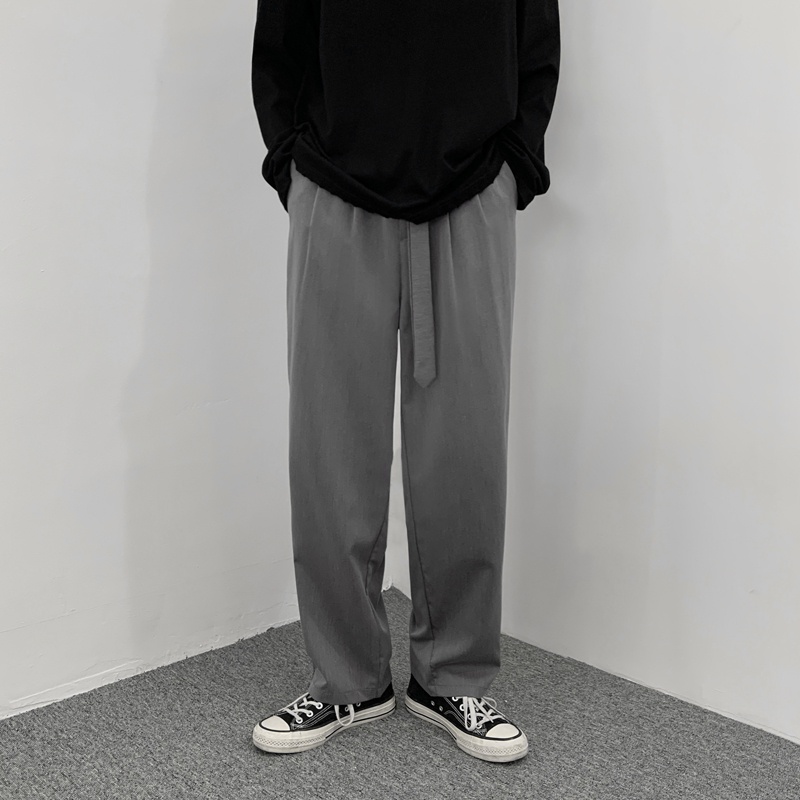 Quần ống rộng phong cách Hàn Quốc thanh lịch dành cho nam