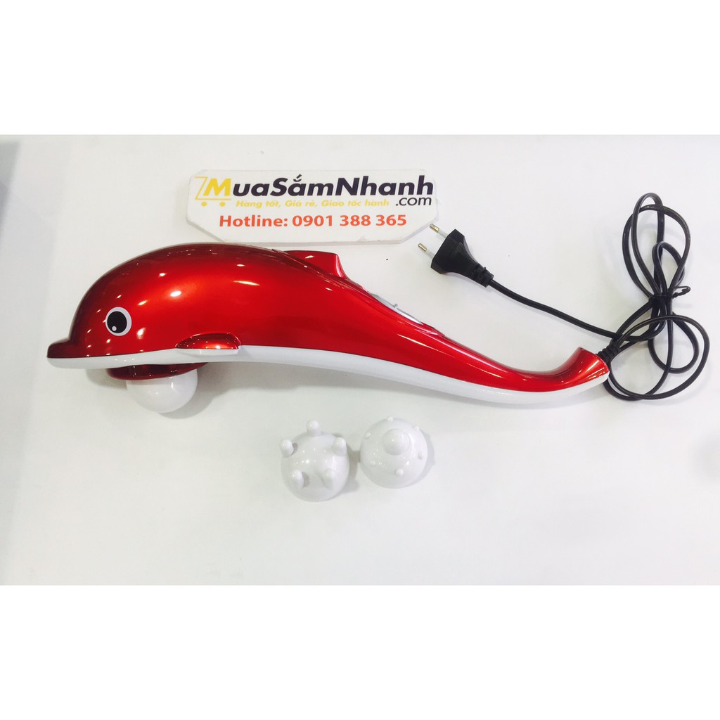 Máy Massage Cá Heo Dolphin PL-608A Lớn + Tặng Đầu Massage