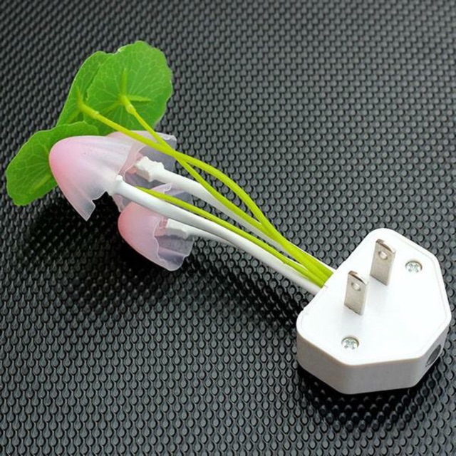 Đèn ngủ hình nấm cảm ứng ánh sáng