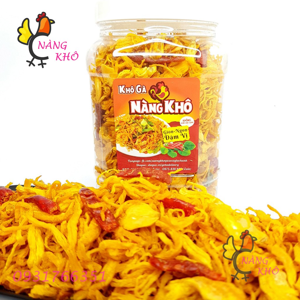 [Mã GROSALEHOT giảm 8% đơn 250K] 500gr KHÔ GÀ BƠ TỎI SIÊU NGON LOẠI 1 ( GIÒN NGON - ĐẬM VỊ ) | NÀNG KHÔ