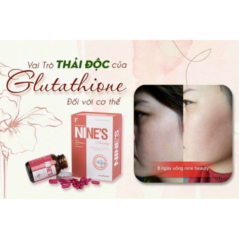 Hộp Viên uống trắng da Nine's Beauty (30 viên) | BigBuy360 - bigbuy360.vn