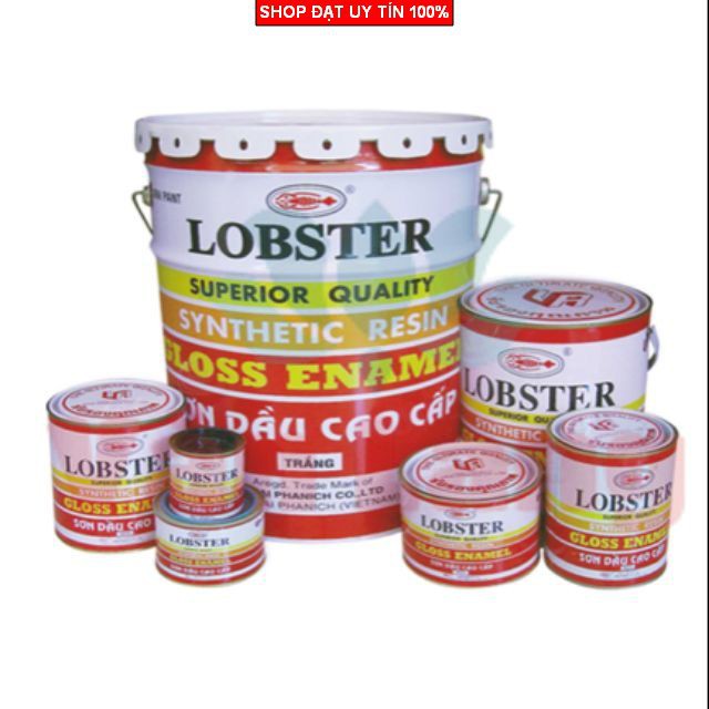 Sơn dầu Lobster 280ml chất lượng cao, tạo màu sáng bóng tự nhiên, sang trọng và tinh tế