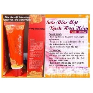 Sữa Rửa Mặt Bach Hoa Hong 100ML