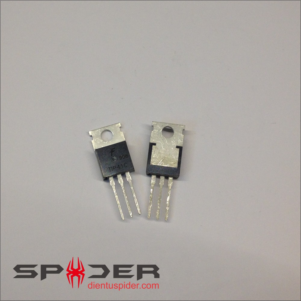 10 con IC NPN TIP41C to 220v