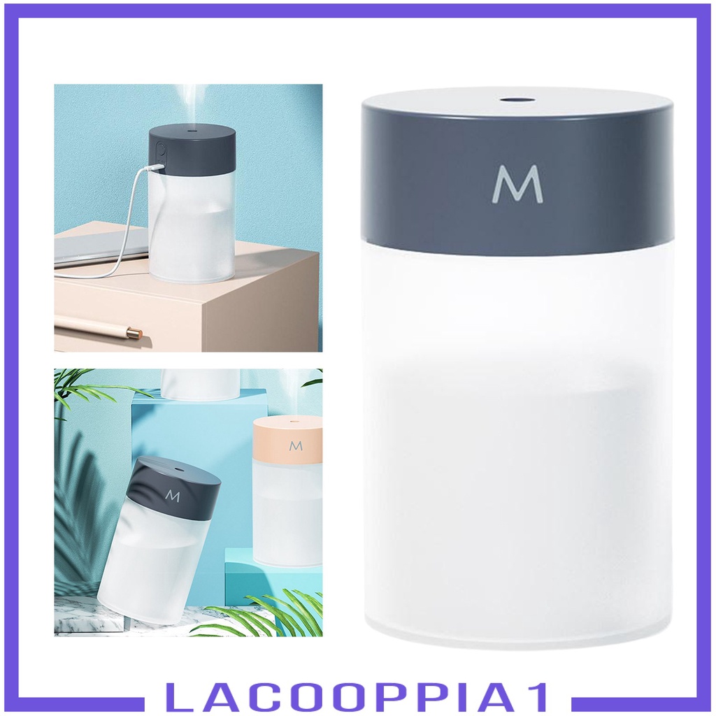 Máy Phun Sương Tạo Độ Ẩm Lacooppia1 260ML Bằng Sóng Siêu Âm Để Bàn / Xe Hơi / Phòng Ngủ