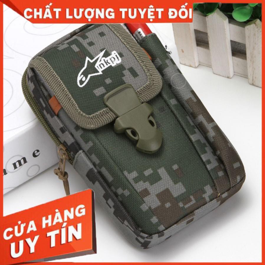 [Mã FAMALLT5 giảm 15% đơn 150K] Túi Đeo HôngHọa Tiết Cá Tính DH283 (Xám - Xanh rêu) | BigBuy360 - bigbuy360.vn