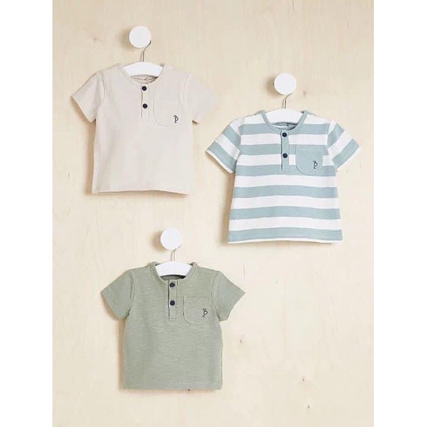 Set 3 áo cộc george