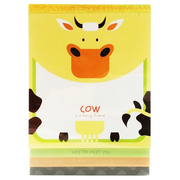 Sổ Notes Of Animals Khai Trí Stationery - Hình Bò