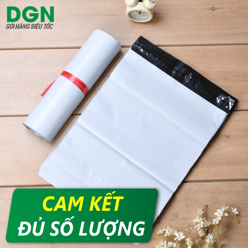 [KEO SIÊU DÍNH] 10 Túi Nilong gói hàng niêm phong tự dính, chuyên dụng gói hàng bán online DGN []17x30cm[]