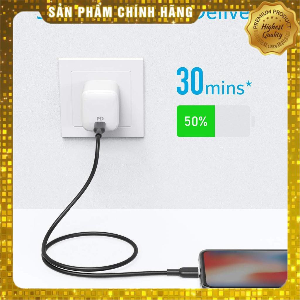 Dây cáp sạc siêu nhanh 87W Type-C PD 3.1 to Lightning dài 180CM hiệu ANKER Powerline+ II cho iPhone / iPad - Chính hãng