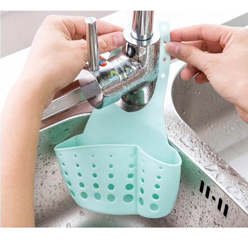 Bộ 2 Giỏ treo đồ có móc treo bồn rửa chén - Giỏ Treo Bồn