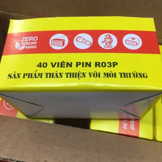 Hộp 40 pin Con thỏ size AAA