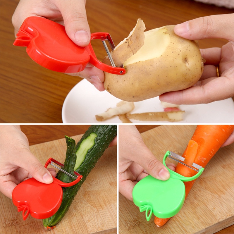 Dao gọt vỏ táo gấp gọn tiện lợi