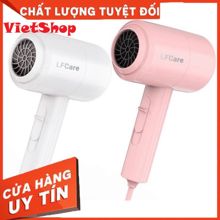 Máy Sấy Tóc, Tạo Kiểu Tóc Bổ Sung Ion Âm LFCARE 1200W, Chống Xù Tóc, Thích Hợp Mọi Loại Tóc, Bảo Hành 6 Tháng - VietShop