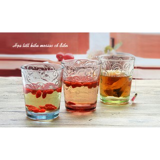 [ĐỦ MÀU - ITALIA] Bộ 6 Ly thủy tinh Naos 29.5cl (Bormioli Rocco)