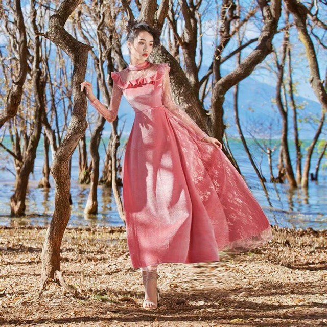 Đầm thu đông thiết kế