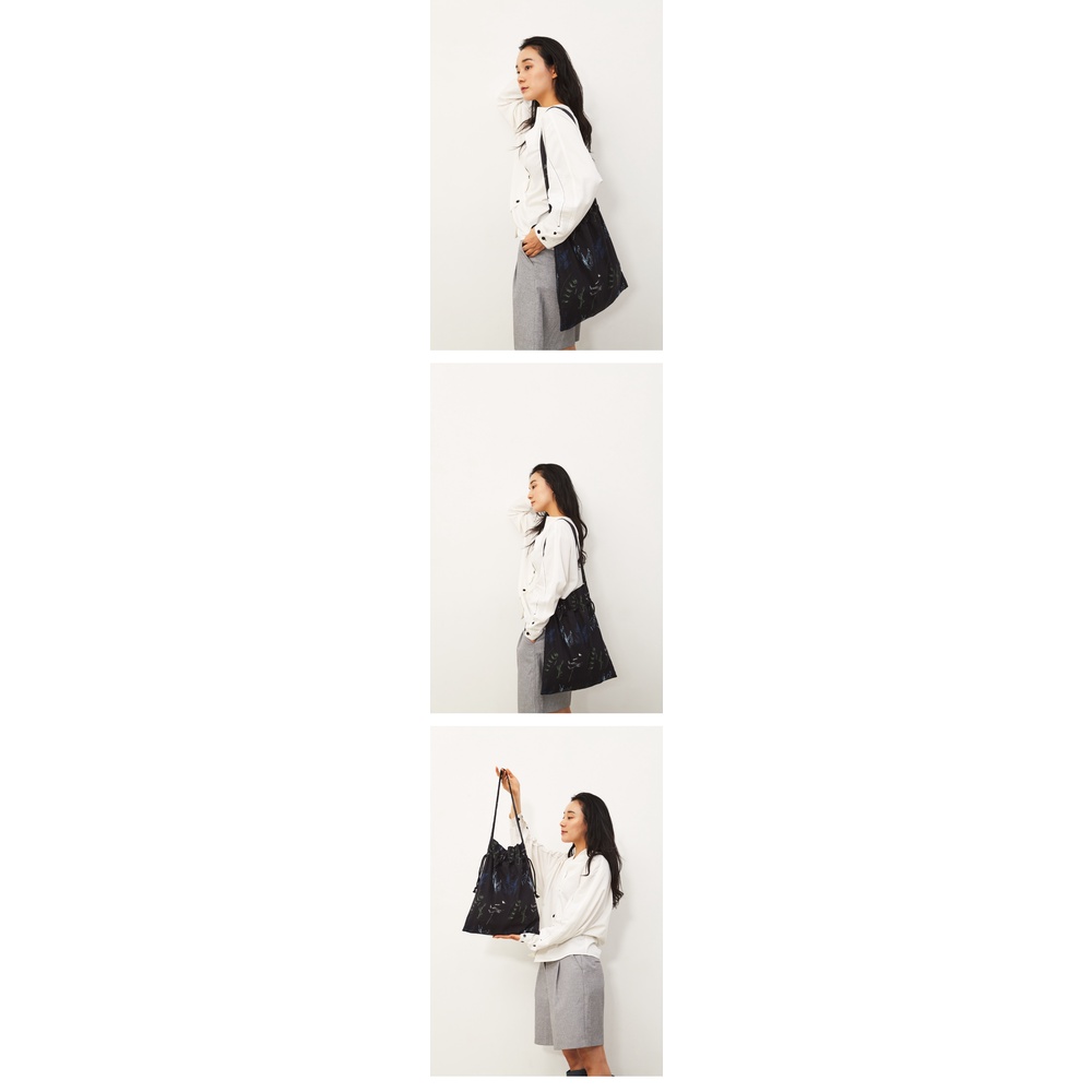 SEONGLIB x TEXTILEAREA STRING BUCKET BAG - túi đeo vai thiết kế