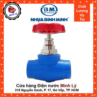 Van Xoay Nhựa PPR Cao Cấp Bình Minh phi 20, 25, 32, 40, 50mm [Chính Hãng]