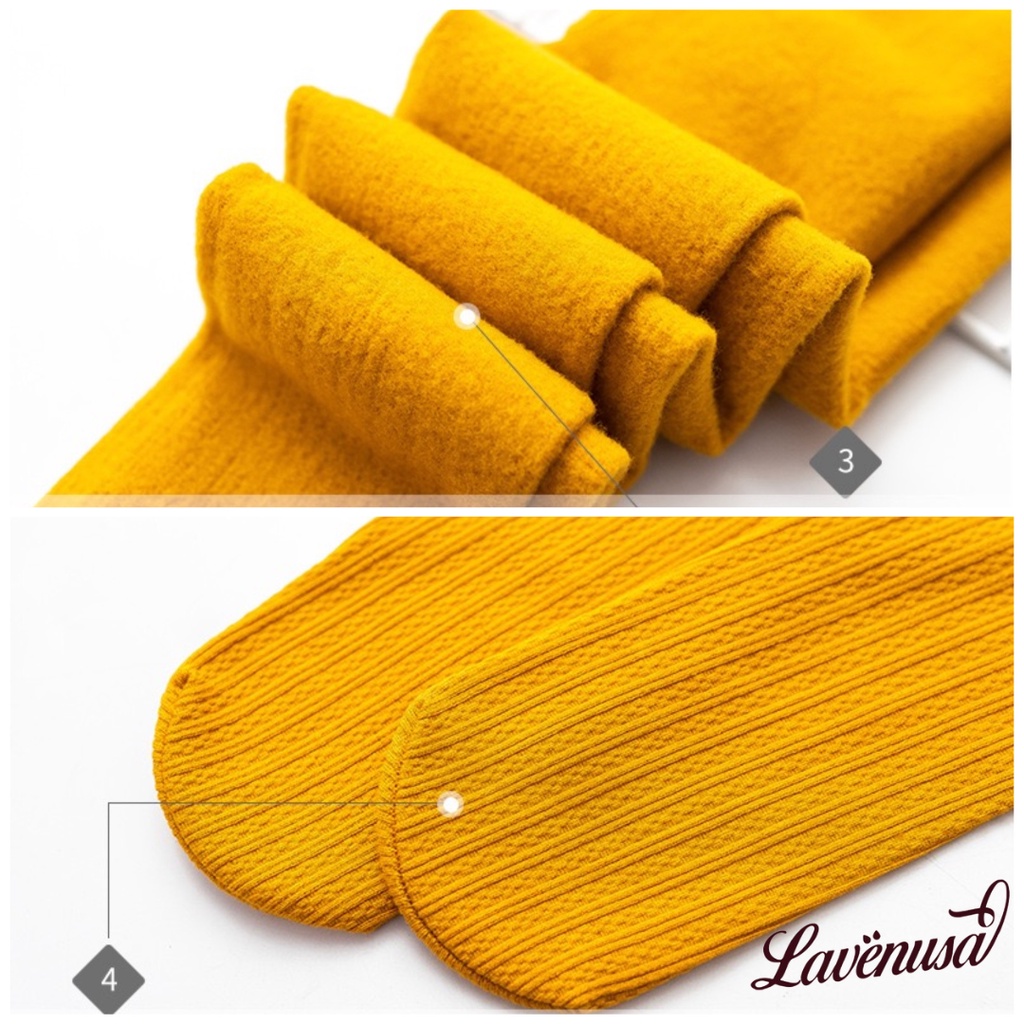 Quần tất trẻ em lót lông mỏng nhiều màu cho bé gái từ 1-11 tuổi LAVENUSA T23