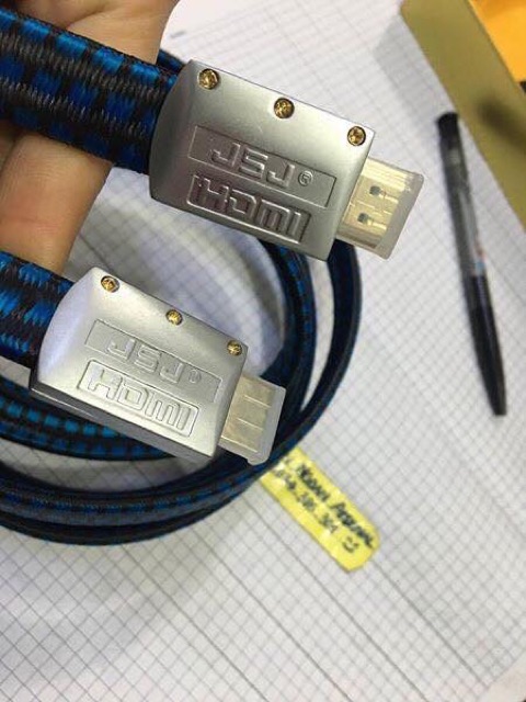 Dây HDMI cao cấp hãng JSJ nhập khẩu. Xuất hình ảnh chuẩn HD 2k, 4k.loại 8m