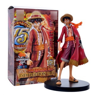 Mô hình Monkey F. Luffy The Grandline Men 15th Edition Vol 3 cao 17cm