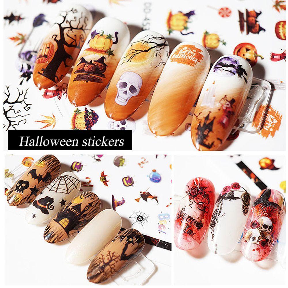 XIANTIN Nail Stickers Nail Art Decor 3D Self-adhesive Decals Snowflake Elk
