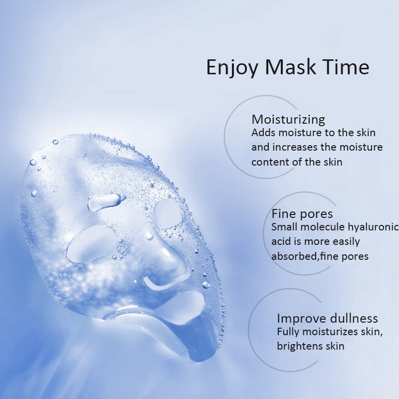 [RẺ VÔ ĐỊCH] Mặt nạ giấy dưỡng da mụn cấp ẩm thải độc Hyaluronic Images Mặt nạ serum dưỡng ẩm H.A Ampoule TEM STORE | BigBuy360 - bigbuy360.vn