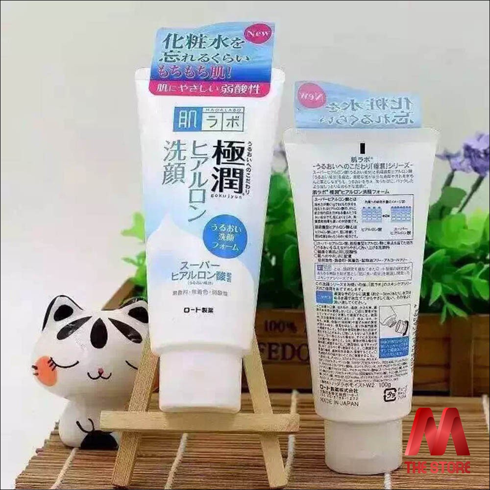 Sữa rửa mặt Hada Labo Gokujyun Face Wash tuýp 100g