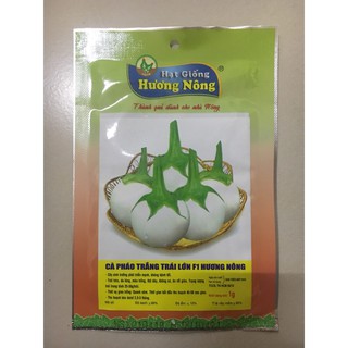 HẠT GIỐNG CÀ PHÁO TRẮNG HƯƠNG NÔNG