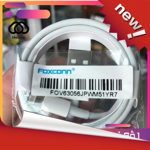 Dây sạc iphone foxconn loại tốt, cáp iphone chất lượng cao cho mọi máy từ 5/5s đến 11 pro ,cam kết chuẩn