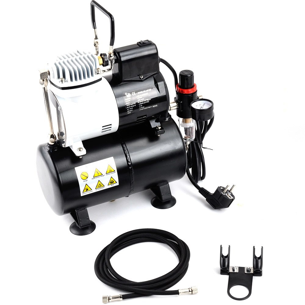 Máy nén khí AF186 HY186 Aircompressor Airbrush máy sơn mô hình